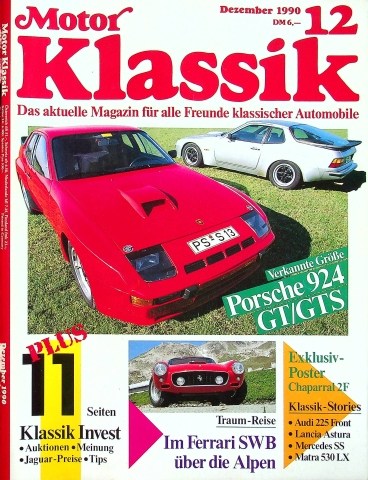 Deckblatt Motor Klassik (12/1990)